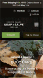 Mobile Screenshot of chagrinvalleysoapandsalve.com